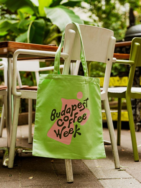 Budapest Coffee Week vászontáska - Image 2